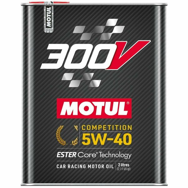 Hard Top 2 Ltr 300V 5W-40 Full Synthetic Ester Core Motor Oil HA3612813